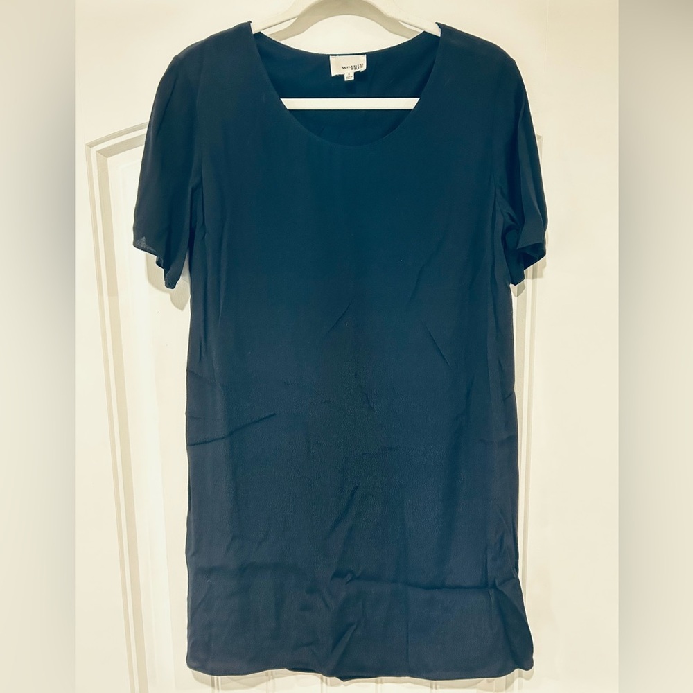 Aritzia Black T-Shirt Dress